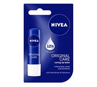 NIVEA Original Care Care - Balsamo per le labbra (nuova formula Melt-in), 4,8 g