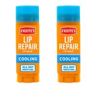 Balsamo labbra O'Keeffe's Cooling Relief Lip Repair per labbra secche e screpolate in stick (confezione da 2)