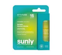 Balsamo Labbra SPF 15 Sunly Plastica Senza Profumo 0,3 Oz Di Attitude