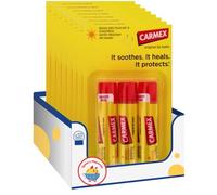 Balsamo Labbra Stick Idratante Originale - Confezione 3x4,25g - Protezione Labbra Secche e Screpolate kit con Spugna Brandizzata SPESA & RISPARMIO Inclusa - Variazioni 4/8/12 Pezzi (8)