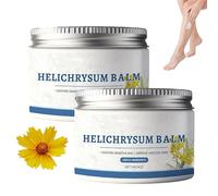 Balsamo lenitivo all'elicriso, crema multiuso per l'idratazione quotidiana della pelle, formula delicata per lenire e dare comfort alla pelle, per tutti i tipi di pelle (2 Pcs)