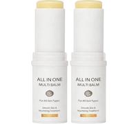 Balsamo Multiuso - 9 g Trattamento Nutriente, Leviga e Idrata Viso, Labbra, Corpo e Cuticole | Vegano, Senza Parabeni, Formula Non Grassa | Stick Portatile dalla Crema Ricca e Sensibile