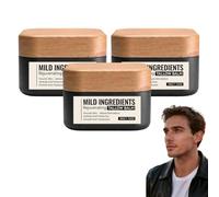 Balsamo nutriente al sego per uomo - Crema viso al sego per uomo - Crema idratante per il viso da signor al lardo, Balsamo nutriente al unto per masc - Crema viso al sevo per gent - (3 scatole)