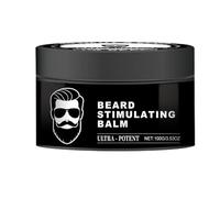Balsamo per barba da uomo, facile tenuta, vaniglia, per la cura della barba, estratto di burro di karitè naturale, balsamo per barba, leviga, modella, nutre e ammorbidisce i capelli ruvidi, 100 g