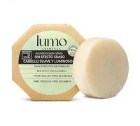 Balsamo per capelli solidi ultra leggeri, extra morbidezza e lucentezza, senza effetto grasso, vitamina C ed E, senza solfati o parabeni, vegani, biologici, naturali e idratanti, con portasapone in