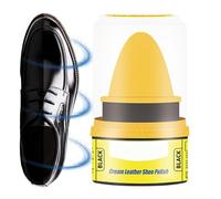 Balsamo per la riparazione della pelle, 50 ml, protezione resistente per la cura della pelle, crema lucidante per scarpe, protezione intensiva nutriente per pelle secca e screpolata, Nero, Refer to