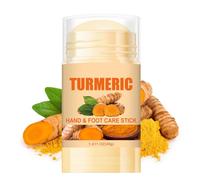 Balsamo per la riparazione di talloni screpolati alla curcuma, balsamo per talloni e piedi secchi screpolati, ammorbidisce e idrata la pelle, crema idratante per piedi, mani, talloni, gomiti e molto