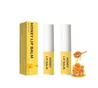 Balsamo per labbra al miele, balsamo per labbra al miele naturale, idratante per labbra screpolate, screpolate, secche, esfoliante e rimpolpante, idratante, prodotti per la cura delle labbra, lenisce