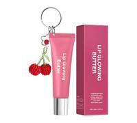 Balsamo per labbra colorato | Idratante con portachiavi colorato 10 ml, idratante per le donne, per uso quotidiano, viaggi, ufficio, pendolari, per donne, fidanzata, moglie, nascita