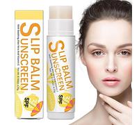 Balsamo per labbra con fattore di protezione solare | Bum Sun SPF30, crema solare da viaggio per le labbra, lenisce e idrata le labbra, crema solare per labbra