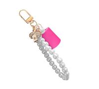 Balsamo per labbra da viaggio, cover portachiavi con clip per modello, portatile, per bellezza, lucidalabbra, balsamo anti-perdita