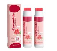 Balsamo per labbra in ceramica colorata 2024 con SPF 50 PA+++ | Acido cojico e niacinamide | per schiarire e proteggere le labbra, non appiccicoso, naturale, vegano, non testato su animali 5G (2)