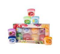 Balsamo per le labbra - Set balsamo per labbra idratante | 8 Pezzi Rossetto Incolore al Sapore di Frutta, Lucidalabbra, Idratanti Anti Screpolature per la Pelle per Donne Uomini Ragazze Amici Famiglia