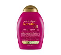 Balsamo rinforzante per capelli secchi e lucenti, keratina, olio argan OGX 385 m
