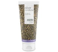 Balsamo Silver contro i riflessi gialli nei capelli biondi, grigi e argentati - con pigmenti viola, pantenolo e olio di ricino per brillantezza