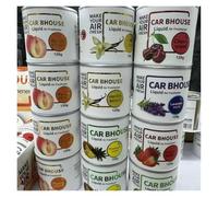 Balsamo solido ecologico premium, deodorante for auto, fragranza alla frutta di lunga durata, profumo transfrontaliero for interni dei sedili(Cherry)