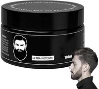Balsamo stimolante per barba Ultra Potente, balsamo stimolante per la crescita della barba, trattamento idratante per la barba da uomo, idrata e rinforza la barba