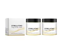 Balsamo stimolante per cuoio capelluto e capelli, crema nutriente al karité e capelli, rivitalizza la salute del cuoio capelluto e rinforza i follicoli, 100 g