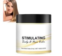 Balsamo stimolante per cuoio capelluto e capelli, Nutre cuoio capelluto e capelli, Crema di karitè e nutriente Nutriente per la salute Nutrizione (1pc)