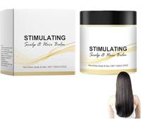 Balsamo stimolante per cuoio capelluto e capelli, Nutrire la salute del cuoio capelluto e nutrizione, Rafforzare i follicoli, Cura nutriente per la salute