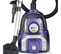 Balter Orion X3 - Aspirapolvere senza sacchetto, regolazione della potenza di aspirazione, filtro multistadio, ciclone, 800 W, contenitore per polvere da 3,5 l, colore: Viola