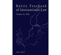 Baltic Yearbook of International Law, 2024