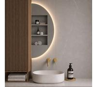Baltica Design Aluma specchio 50x100 cm con illuminazione oro 5904107934518