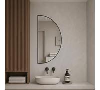 Baltica Design Aluma specchio 50x100 cm nero 5904107933719