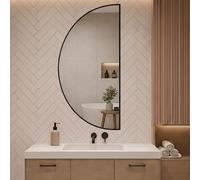 Baltica Design Aluma specchio 60x120 cm nero 5904107933733