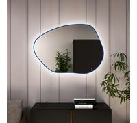 Baltica Design Bright Stain I specchio 100x72 cm con illuminazione blu 5904107931593