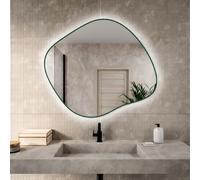 Baltica Design Bright Stain III specchio 50x43 cm con illuminazione verde 5904107932323