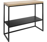 Baltica Design Elise consolle 95x35x75 cm nero-rovere 5904107906201