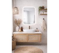 Baltica Design Stone Aura specchio 60x90 cm con illuminazione 5904107933221