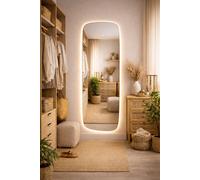 Baltica Design Stone Calm specchio 50x155 cm con illuminazione 5904107933191