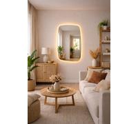 Baltica Design Stone Calm specchio 60x90 cm con illuminazione 5904107933177