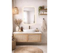Baltica Design Stone specchio 60x90 cm con illuminazione 5904107933238