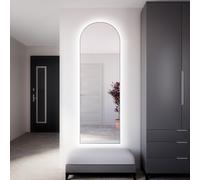 Baltica Design Tiny Border Pastille Cut specchio 60x90 cm con illuminazione argento 5904107926582