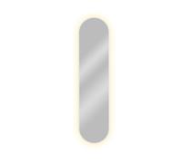 Baltica Design Tiny Border Pastille specchio 60x90 cm ovale con illuminazione bianco 5904107928760