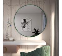 Baltica Design Tiny Border Round specchio 90x90 cm rotonda verde 5904107930503