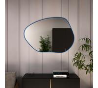 Baltica Design Tiny Border Stain I specchio 80x57 cm blu 5904107931159