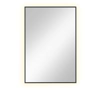 Baltica Design Tiny Border Straight specchio 60x90 cm rettangolare con illuminazione nero 5904107904634