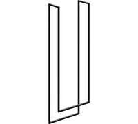 Baltica Design Widar portasciugamani nero 5904107905457