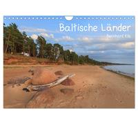 Baltische Länder (Wandkalender 2027 DIN A4 quer), CALVENDO Monatskalender