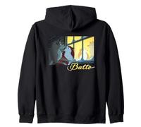 Balto And Jenna Window Scene Watching Over Rosy Felpa con Cappuccio