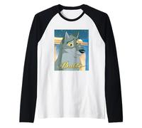 Balto Expressive Character Portrait Maglia con Maniche Raglan