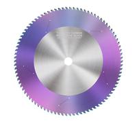 BALUGAEA Lama per sega circolare, 355 x 30 mm, per metallo, acciaio, ferro, 90 denti, in metallo duro, rivestimento ULTRA, per sega circolare da tavolo, sega, troncatrice, sega circolare da tavolo HM