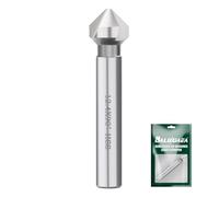 BALUGAEA Svasatore conico 12,4 mm, 90°, HSS svasatore e sbavatura per legno, metallo