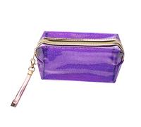 Baluue 1 Pc custodia da viaggio Borsa per articoli da viaggio borsa per il trucco trasparente makeup bag make up bag pochette trucchi borsa da toilette da viaggio Borsa per cosmetici pvc