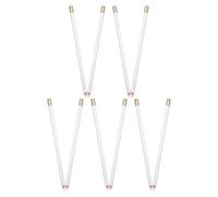 Baluue 10 Pennarelli Evidenziatori per Schizzi Punta di Precisione Matite Bianche per Disegno e Gomme Artistiche in Legno per Artisti e Studenti di Disegno Creativo