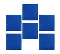 Baluue 10 Pezzi Nastro Adesivo per Letto Caldo Stampante 3d Blu in Carta Crepe Resistente Alta Temperatura per Rimozione Facile Modelli Progetti Creativi Stampa Desktop